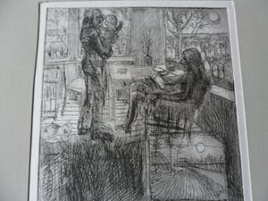 Frits Lindeman - Ets, Titel. " Dag en nacht ". kopen? Bied vanaf 15!