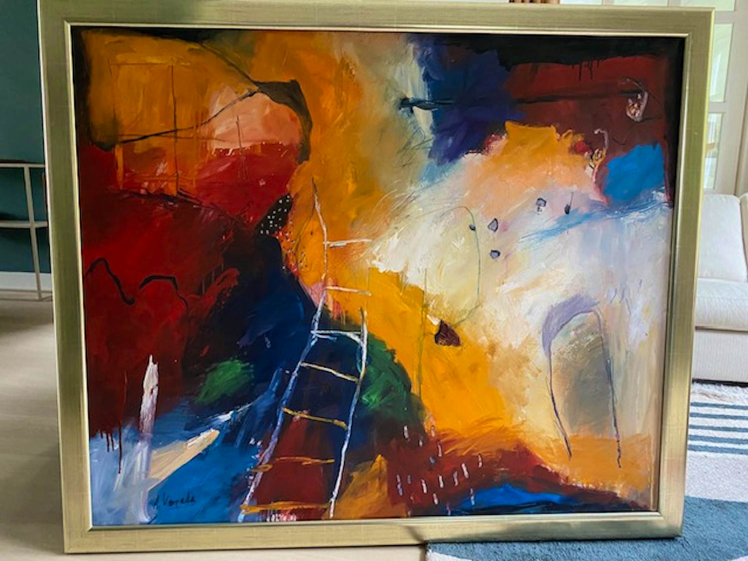 Alexander Vogels - Woestijnimpressie kopen? Bied vanaf 400!