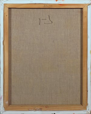 Niet of onleesbaar gesigneerd - Acryl op doek, Zonder titel kopen? Bied vanaf 1!