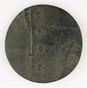 Marianne Letterie - Bronzen penning: Alice in Wonderland, 1976 kopen? Bied vanaf 150!