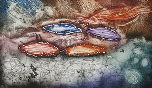 Ad Arma - Ets en aquatint, Boom Boom Heartbeat III (Groot) kopen? Bied vanaf 1!