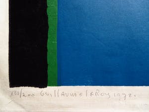 Guillaume Le Roy - Zonder titel - Houtsnede kopen? Bied vanaf 55!