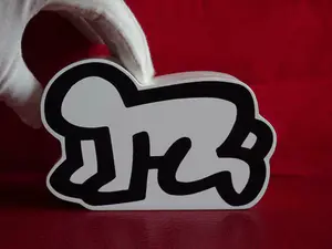 Keith Haring - laatste kans : spaarpot in originele verpakking kopen? Bied vanaf 59!