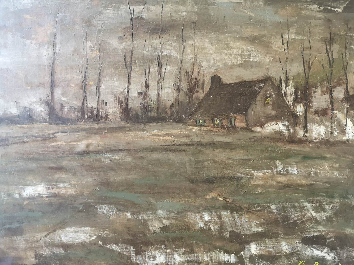 Theo Bogaert - Kempisch Hoeve Landschap kopen? Bied vanaf 45!