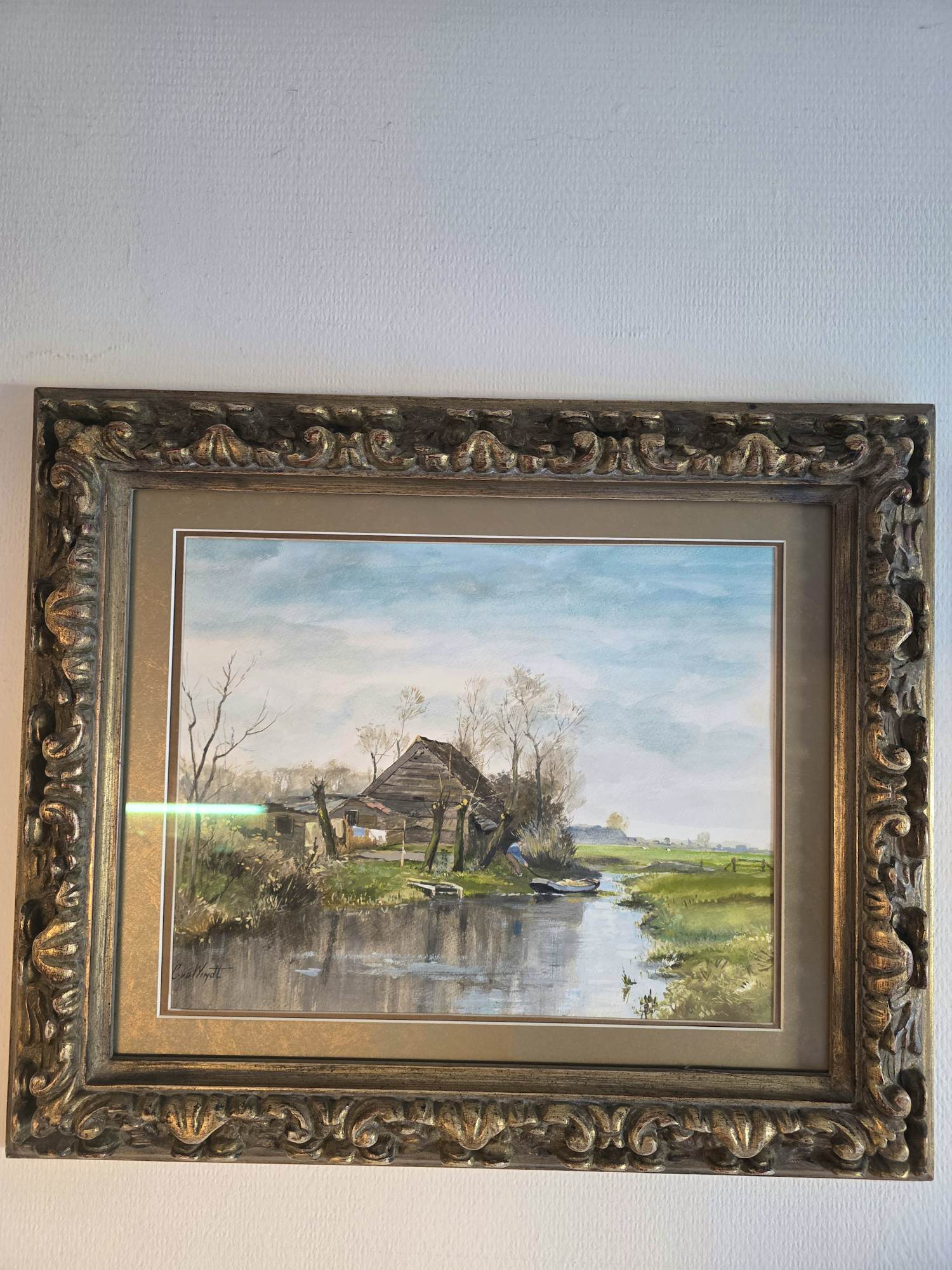 Chris van der Windt - Landschap kopen? Bied vanaf 450!