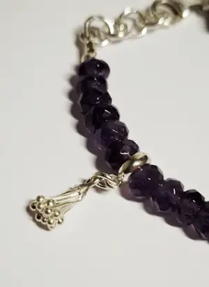 Nieuwe zilveren Armband van natuurlijke facetgeslepen Amethist kopen? Bied vanaf 80!