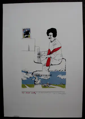 Kees Spermon - Litho: "The dutch baby" - 1971 kopen? Bied vanaf 49!