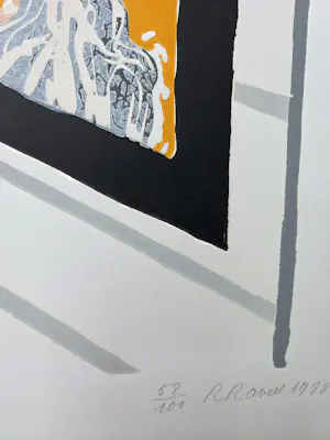 Roger Raveel - Venster in Tourves. kopen? Bied vanaf 1745!