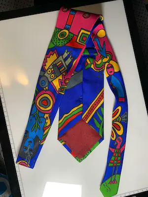 Corneille - zeer mooie zijden originele stropdas + 3 schaaltjes kopen? Bied vanaf 45!