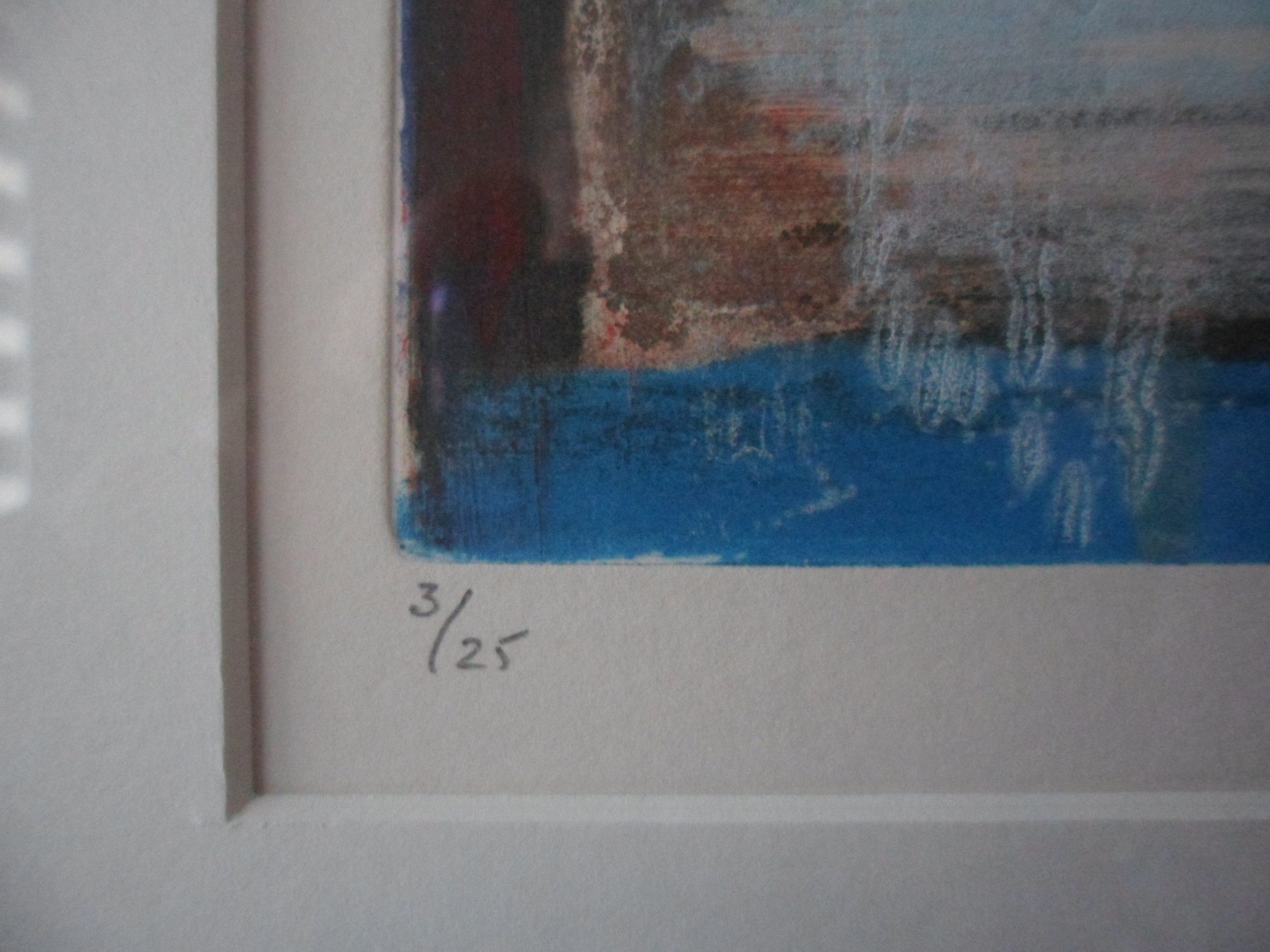 Kees Slegt - Kleuren ets op papier, zonder titel kopen? Bied vanaf 20!