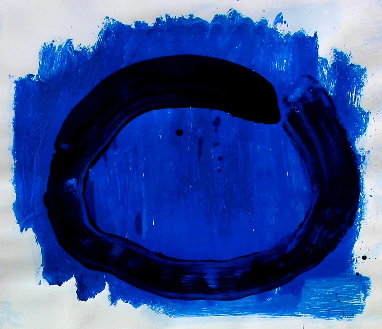 Bram Bogart - Ingelijste litho: abstract - 1980 (nette lijst + museumglas!) kopen? Bied vanaf 995!