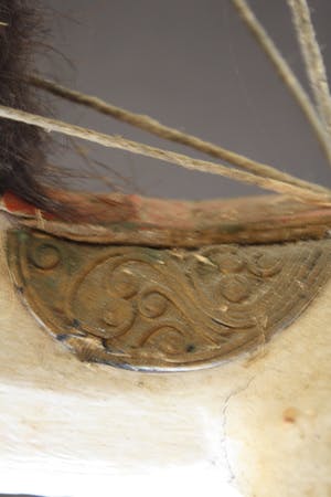 Niet of onleesbaar gesigneerd - Antiek Polychroom beschilderd marionetten paard kopen? Bied vanaf 1!