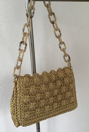Niet of onleesbaar gesigneerd - Handtas Crochet bubble bag van designer Irina Papadopoulos kopen? Bied vanaf 10!