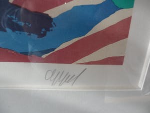 Karel Appel - Litho, Ten by Appel - Ingelijst (Groot) kopen? Bied vanaf 350!