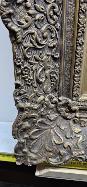 Johannes Antonius Pietersen - Hooiklamp en boer met kippen aan het Water. kopen? Bied vanaf 50!