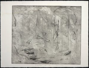 Henk Tichelaar - Droge naald op papier, De weerribben kopen? Bied vanaf 1!