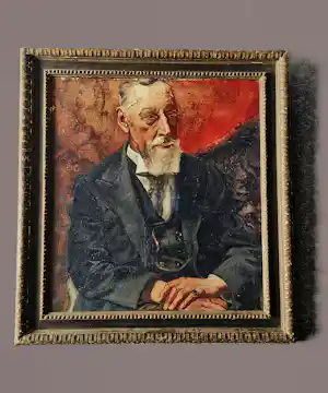 Buy Onbekend - Groot olieverf portret van de beroemde architect h.p. Berlage (1856-1934)? Bid from 275!