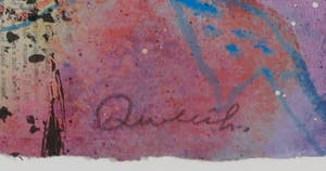 Mohamed Quraish - Zeefdruk, Zonder titel II - Ingelijst (Groot) kopen? Bied vanaf 35!