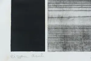 Jan Bernard Meinen - Ets - Ruimte compositie IV kopen? Bied vanaf 35!
