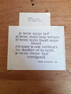 Henk Timmers - 'Kind' origineel werk op paneel kopen? Bied vanaf 135!