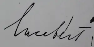 Lucebert - Pentekening: "Staande figuur met opgeheven armen" - 1980 kopen? Bied vanaf 599!