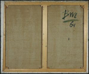 Gerrit Benner - Olieverf op doek, It nije wetter, Fries landschap (Groot) kopen? Bied vanaf 10000!