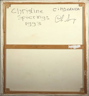 Christine Spierings - Olieverf op doek, Cinderella kopen? Bied vanaf 1!