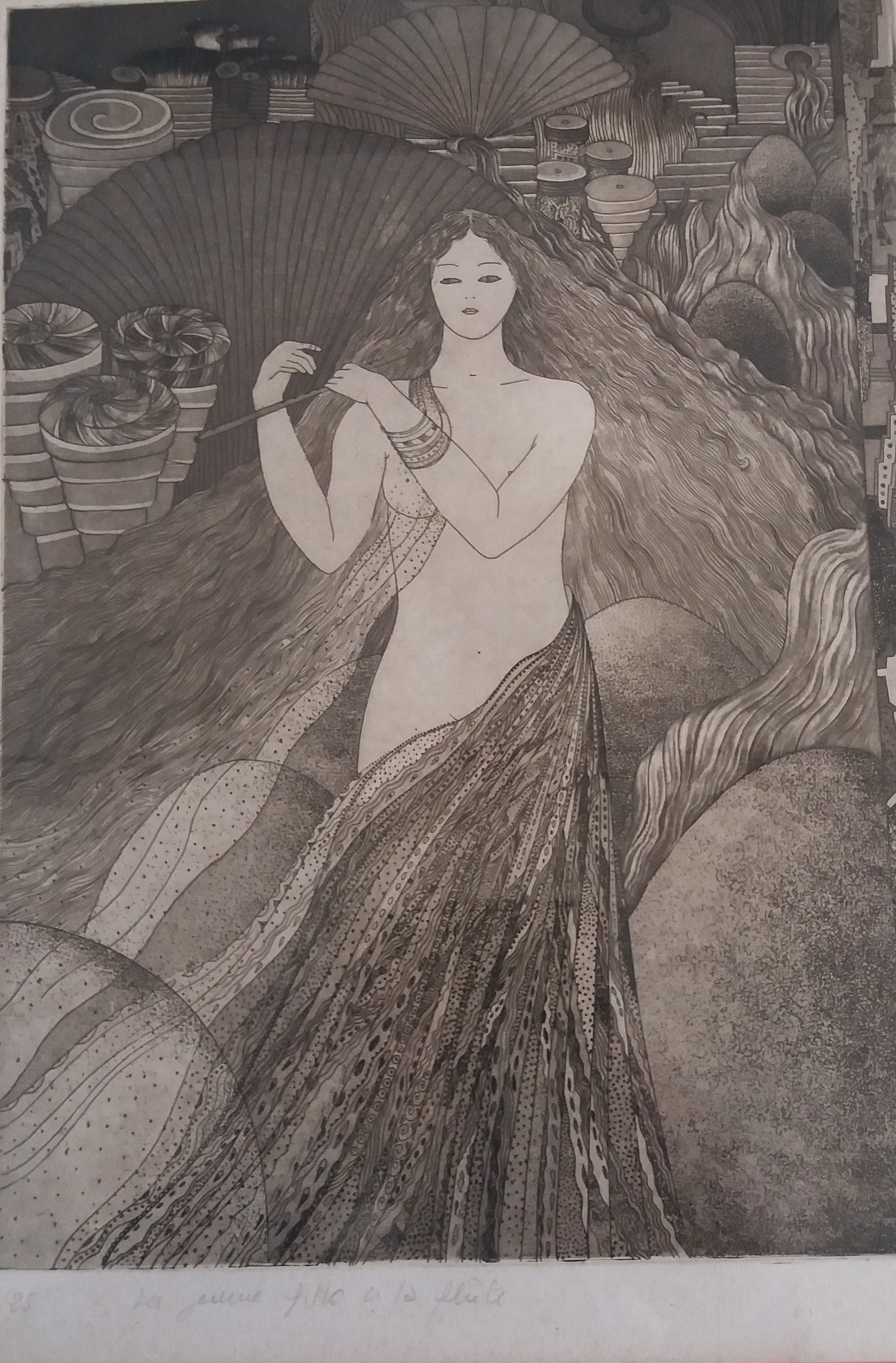 Niet of onleesbaar gesigneerd - La jeune fitto a la fluete kopen? Bied vanaf 1!