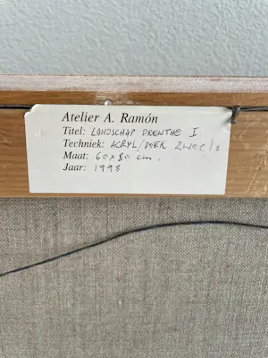 Adolfo Ramon Torcal - Landschap Drenthe I kopen? Bied vanaf 400!