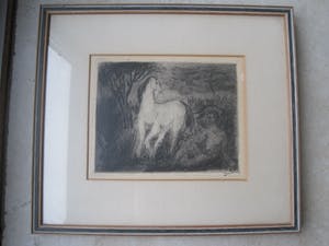 Niet of onleesbaar gesigneerd - Rustende ruiter. kopen? Bied vanaf 1!