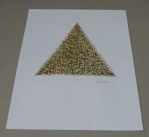 Jörg Steinbach - Siebdruck "D" 2015, handsigniert und nummeriert, Auflage nur 20 Exemplare kopen? Bied vanaf 60!