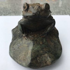 Pierre Chenet - Bronzen kikker - Prachtig werkje kopen? Bied vanaf 75!