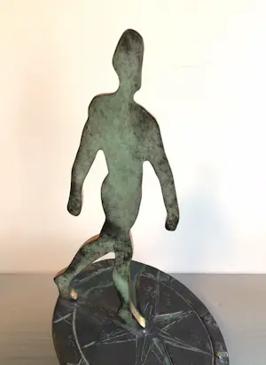 Desiree Tonnaer - “ Mens op de zonnewijzer “ XL versie kopen? Bied vanaf 95!