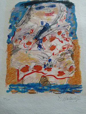 Kees Salentijn - Zeefdruk, zonder titel kopen? Bied vanaf 35!