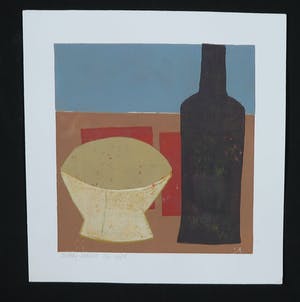 Betty Scheer - Linosnede, Zonder titel kopen? Bied vanaf 20!