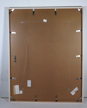 Cole Morgan - Gemengde technieken op board, Zonder titel - Ingelijst kopen? Bied vanaf 1000!