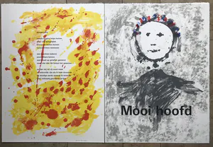 Jef Diederen - 2 Prachtige litho's - 1996 - Mooi Hoofd - 57/80 kopen? Bied vanaf 1!