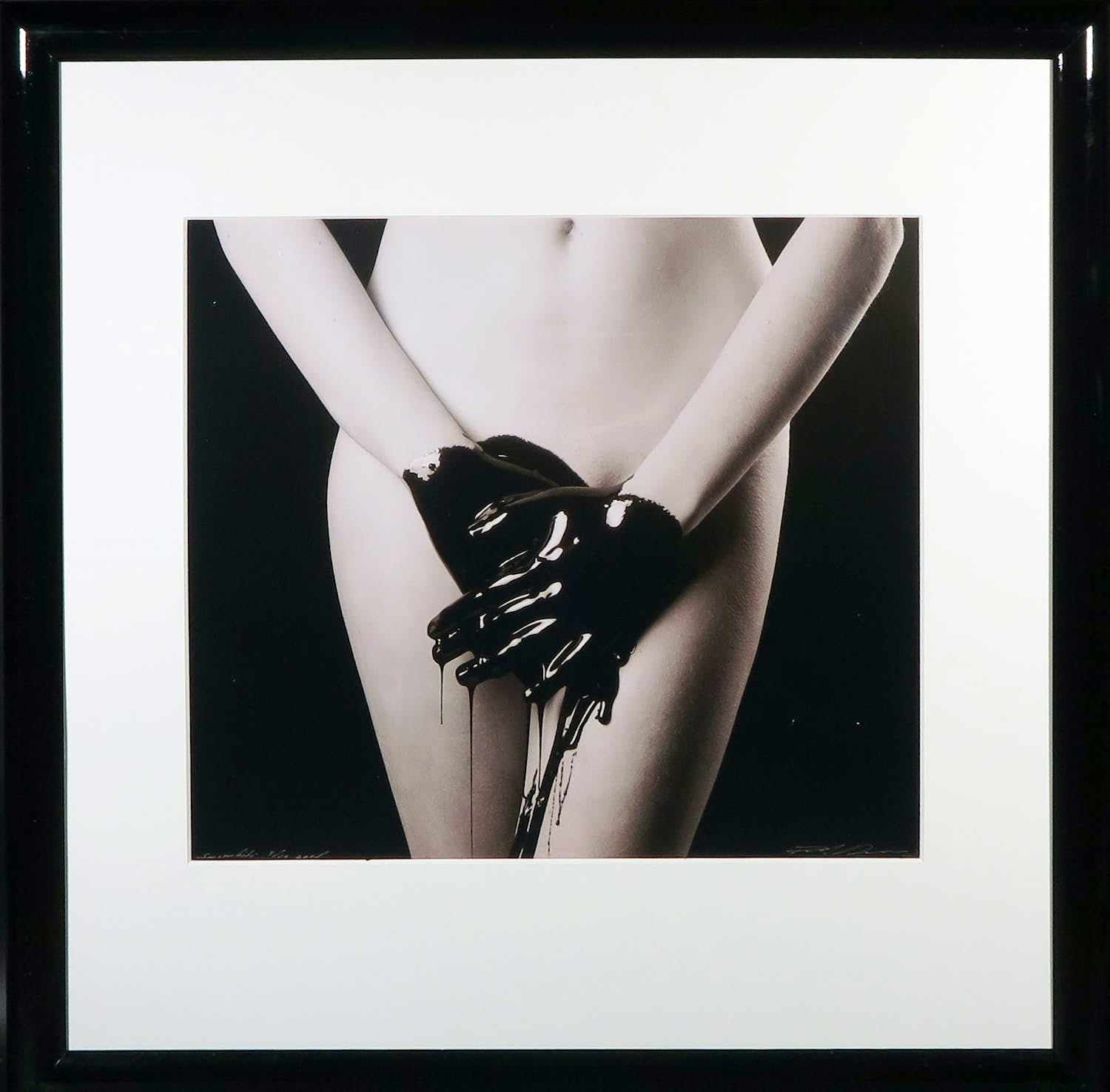 Paul Blanca - Silverprint, Crystal - Ingelijst verkocht voor € 250!