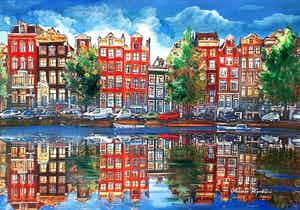 Elena Polyakova - Amsterdamse gracht verkocht voor € 65!