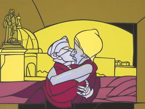 Valerio Adami - Litho, Il Bacio kopen? Bied vanaf 1!