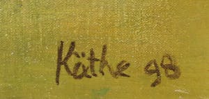 Käthe Ruyssenaars - Olieverf op doek, Uit de band springen (Groot) kopen? Bied vanaf 200!