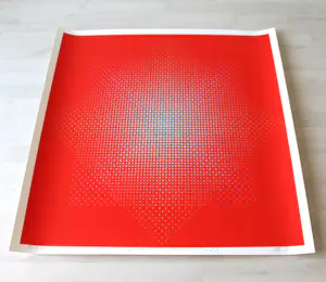 Almir Mavignier Da Silva - Siebdruck - Auflage von 200 - signiert - nummeriert - (90 x 90 cm) kopen? Bied vanaf 399!