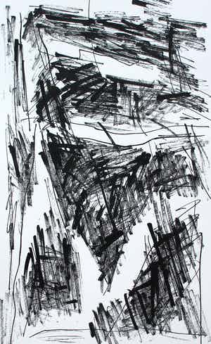 Jan Schoonhoven - zeefdruk: formatie - 1987 verkocht voor € 295!