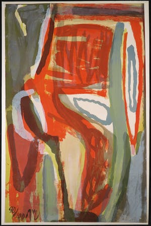 Bram van Velde - Litho, Ecoute kopen? Bied vanaf 400!