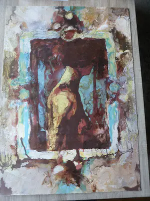 Hans Vanhorck - Zeefdruk, zonder titel kopen? Bied vanaf 35!