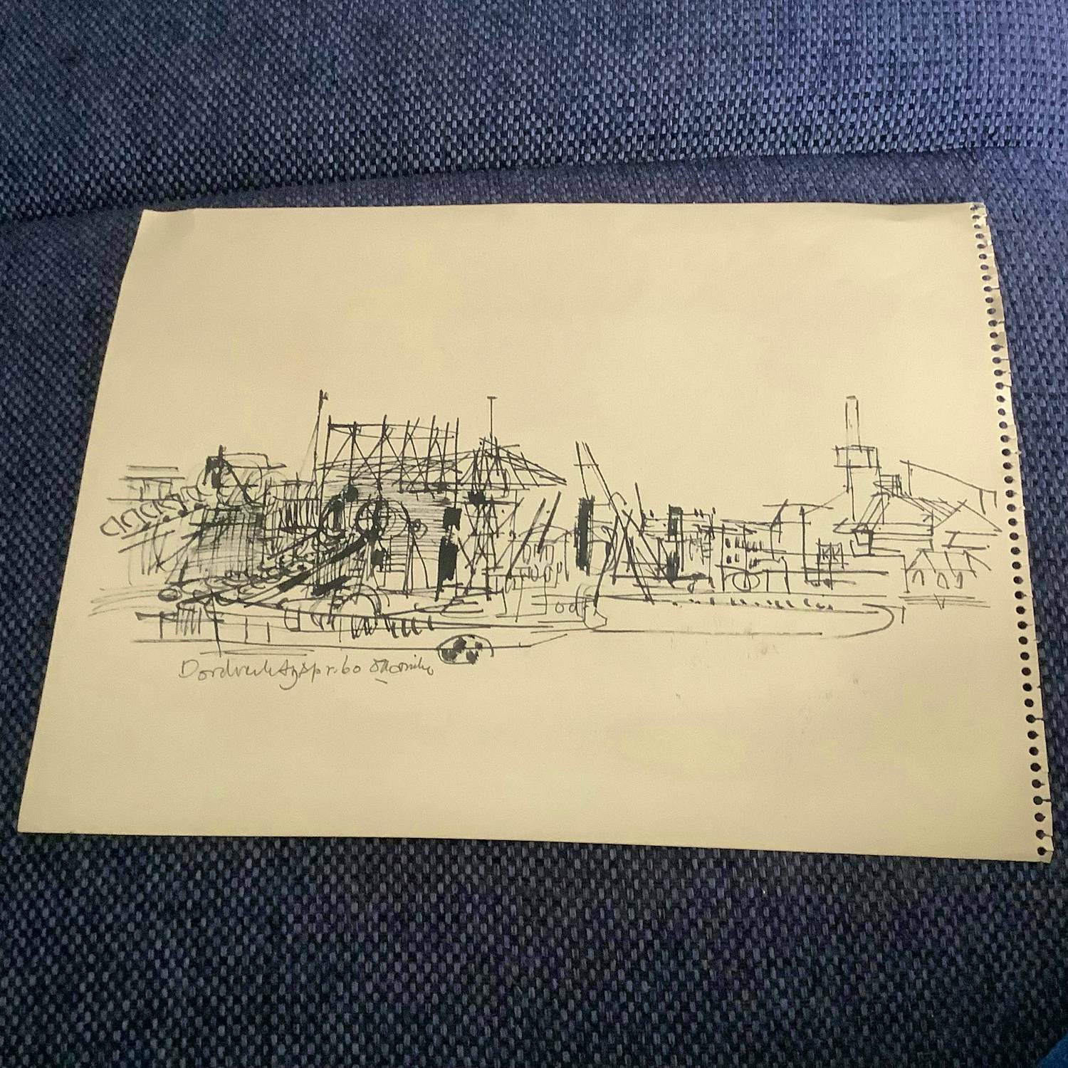 Niet of onleesbaar gesigneerd - Dordrecht 9 april ‘60 kopen? Bied vanaf 10!