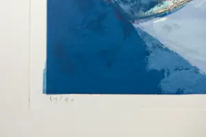 Anton Vrede - Zeefdruk op papier, Zonder titel - Ingelijst kopen? Bied vanaf 50!