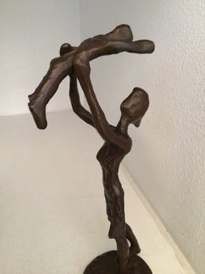 Bodrul Khalique - Twee sculpturen “ MOEDER EN KIND “ kopen? Bied vanaf 65!