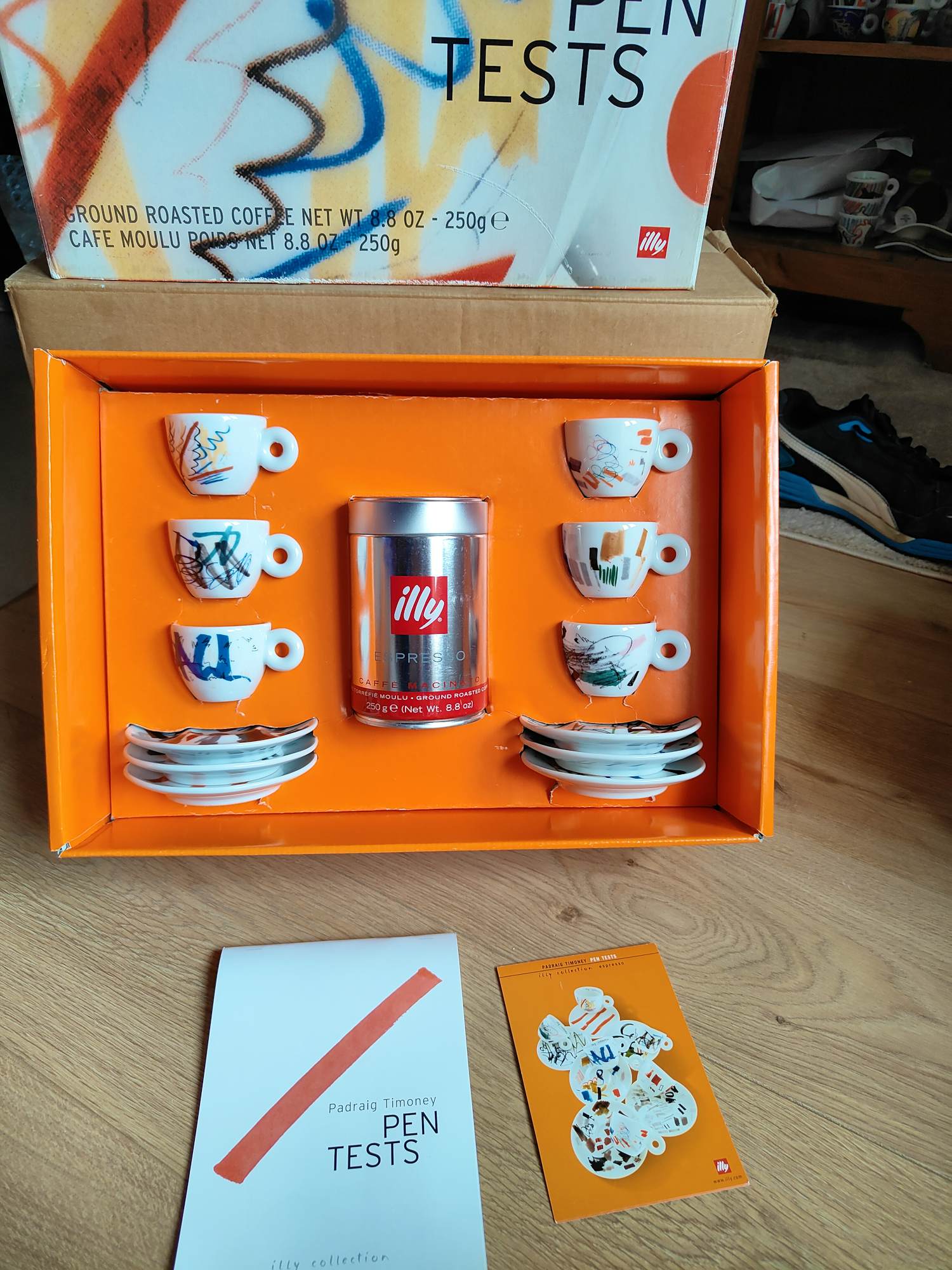 illy Art Collection - illy collection - 2004 - espresso cups - Padraig Timoney - Pen test kopen? Bied vanaf 120!