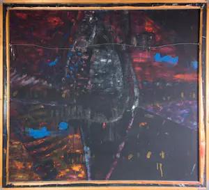 Niet of onleesbaar gesigneerd - Olieverf op doek, Reflection - Ingelijst kopen? Bied vanaf 10!